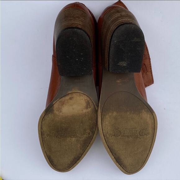 Nine West 8.5 booties Vintage American leather Ankle boots 8.5 Fall Cowboy Boho - Picture 9 of 15